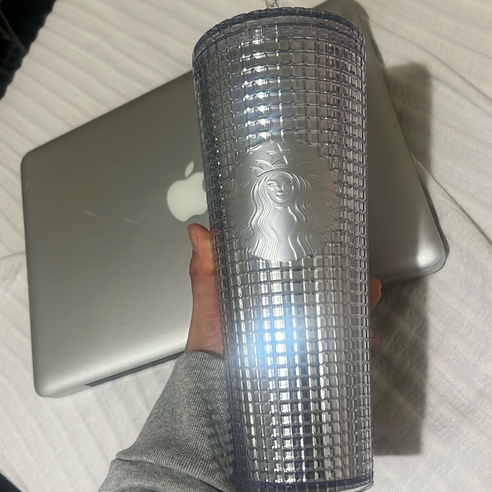 Starbucks silver tumbler 🪩